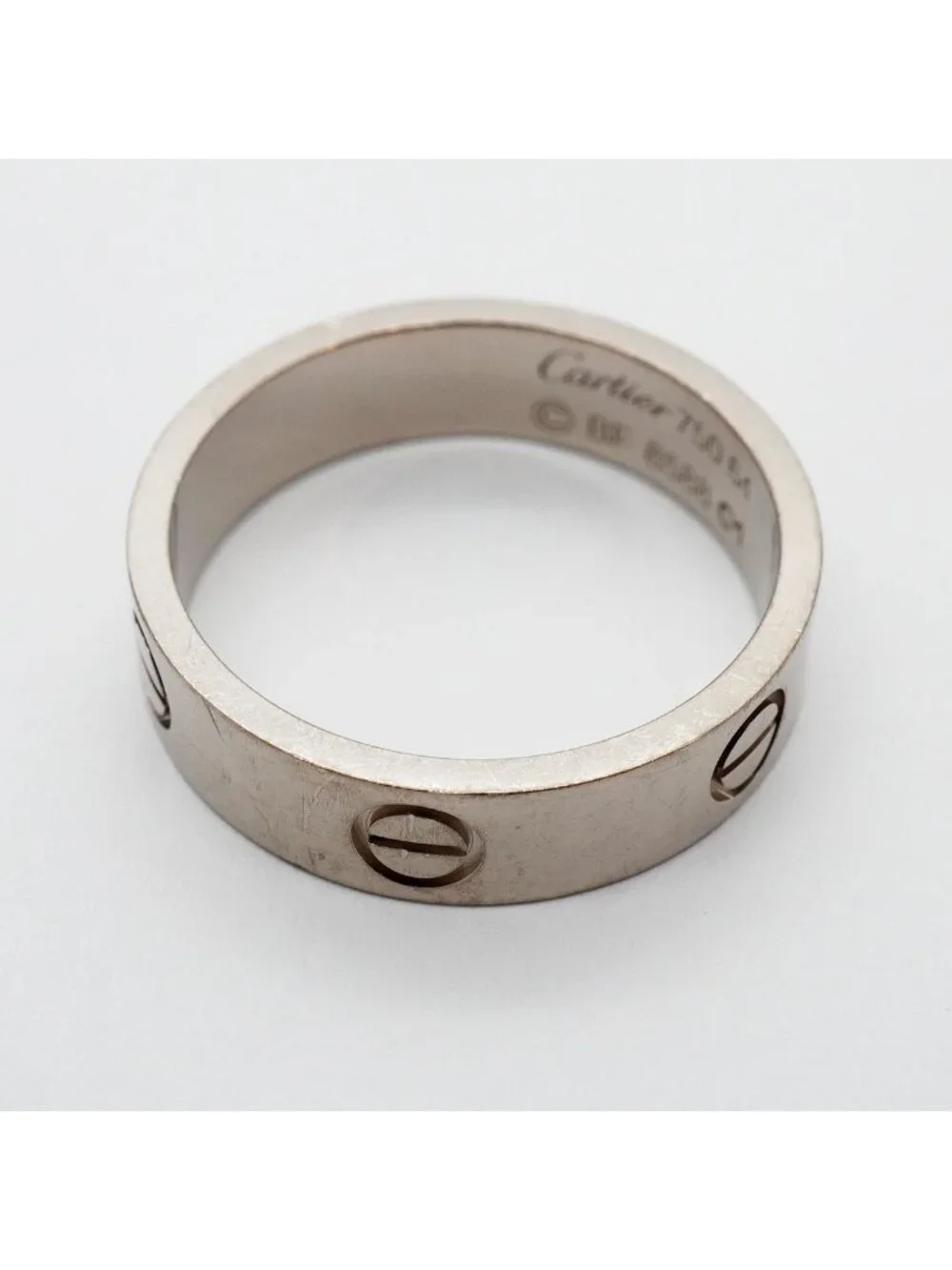 Cartier Ring Love 18k White Gold